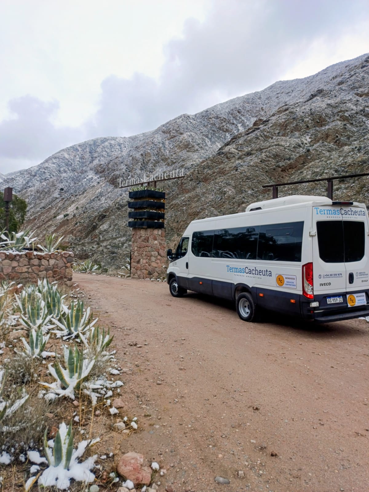 Foto Minibus Iveco Invierno con cartes TC