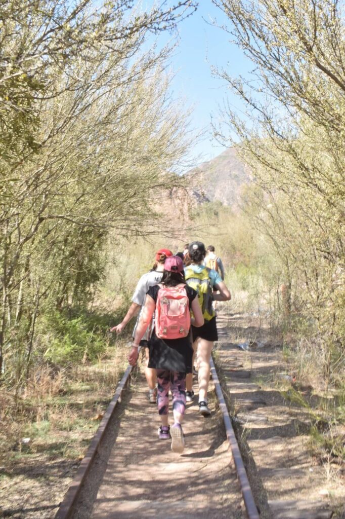 Trekking por las vias