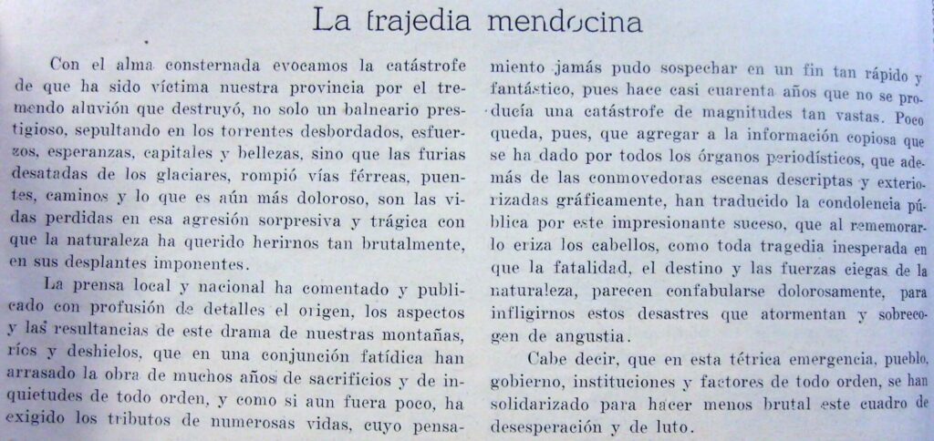 1934 - Trajedia