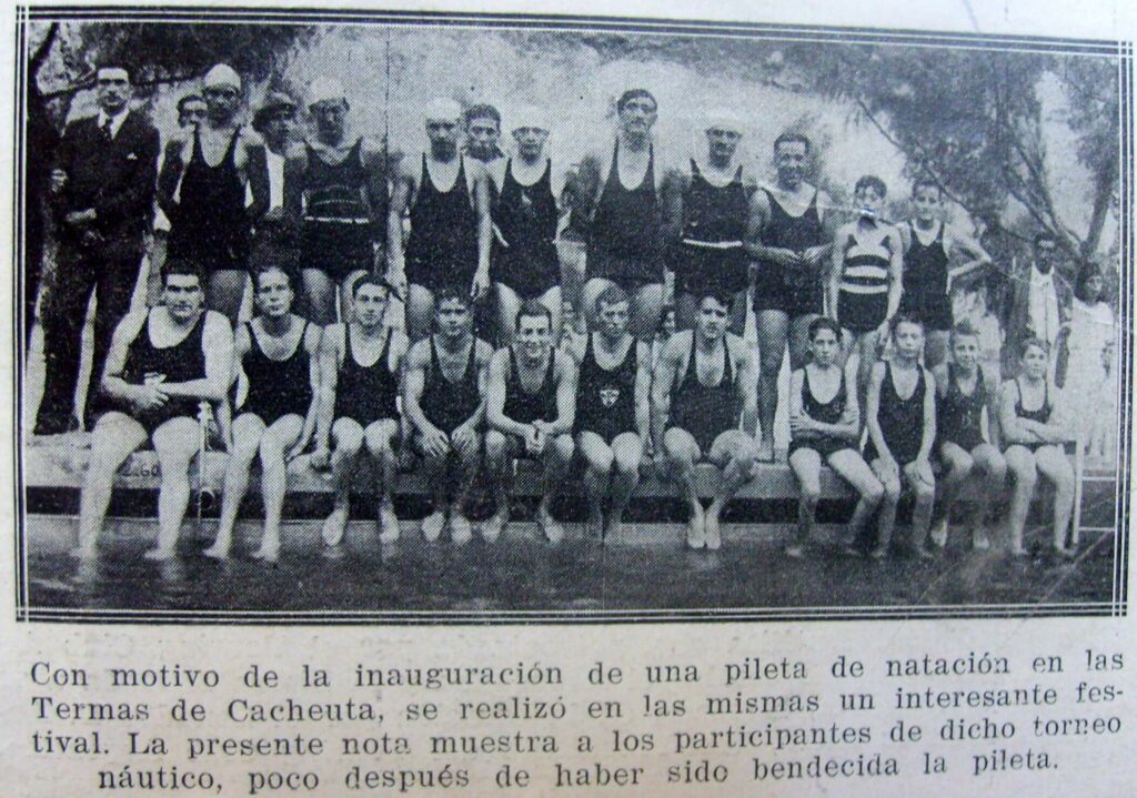 1934 - Ene 7 - Inauguración Pileta Natación