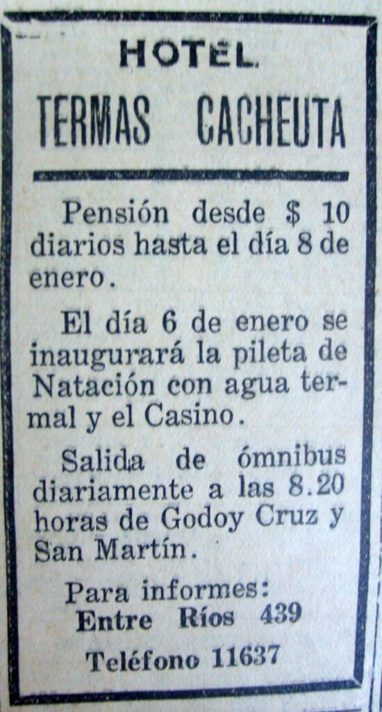 1934 - Diario Los Andes 3 de enero de 1934 -b