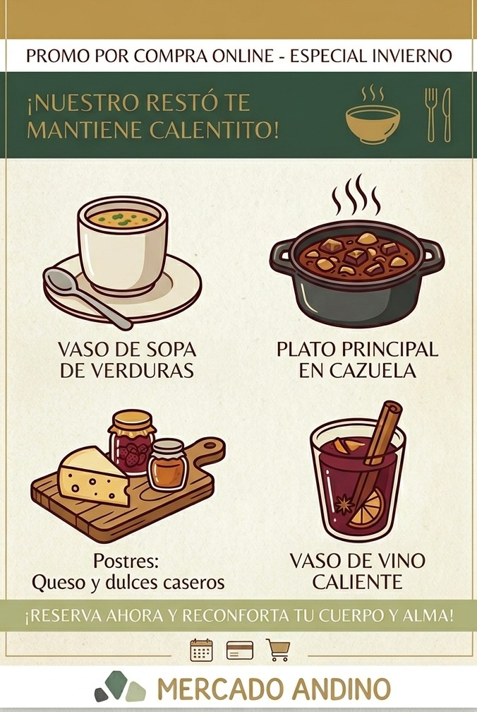 Menu Especial Invierno - 2026